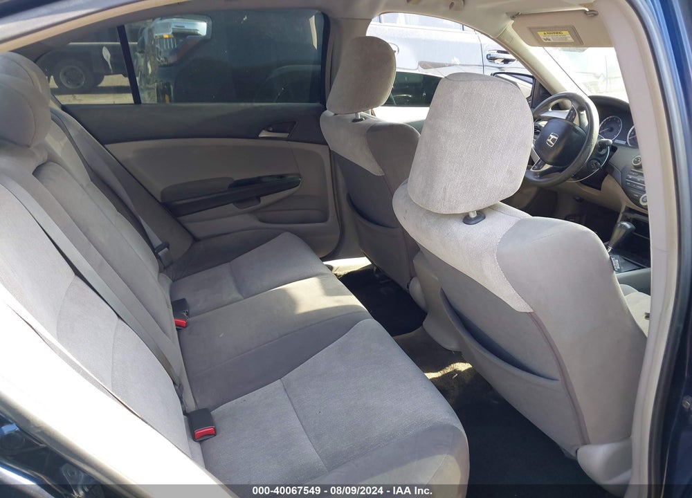 2009 HONDA ACCORD 2.4 LX VIN: 1HGCP26329A047836
