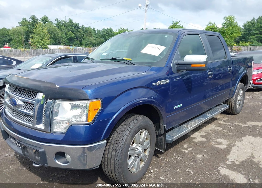 2012 FORD F-150 LARIAT VIN: 1FTFW1ET6CKE13986