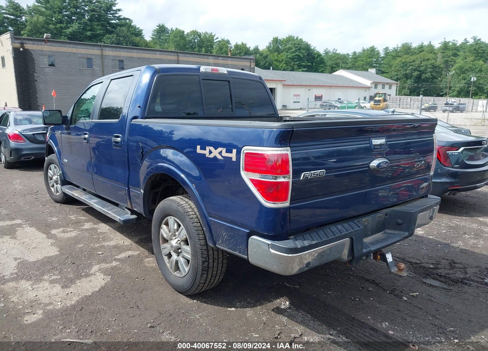 2012 FORD F-150 LARIAT VIN: 1FTFW1ET6CKE13986