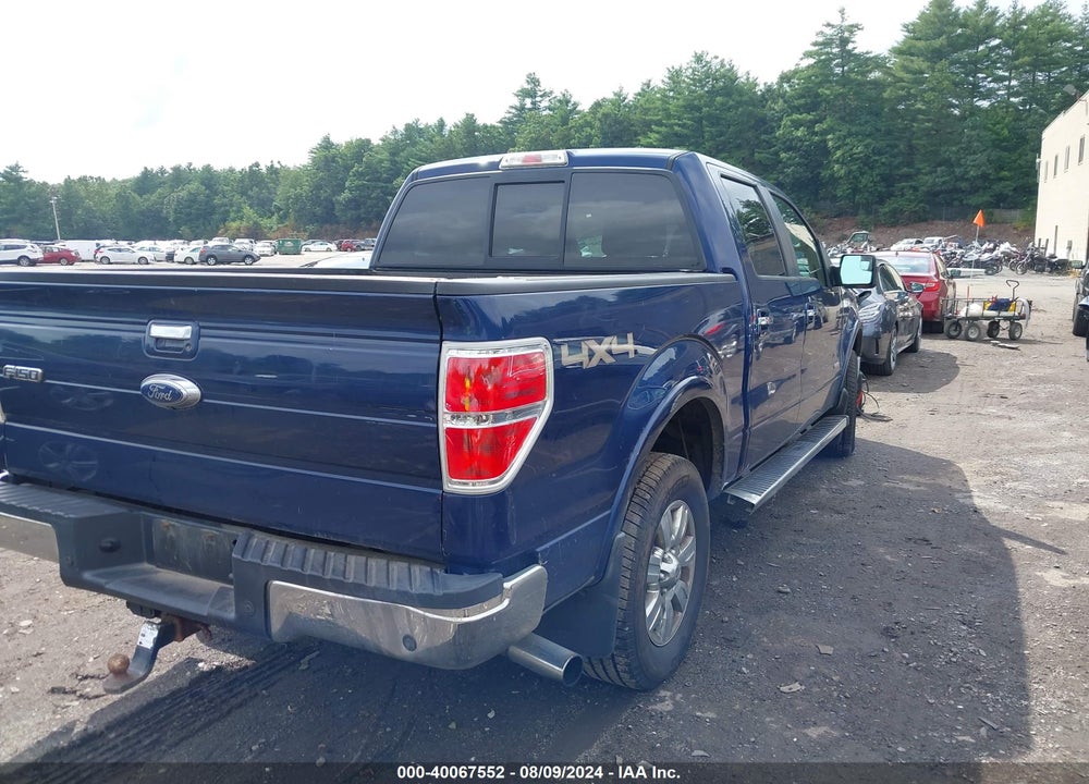 2012 FORD F-150 LARIAT VIN: 1FTFW1ET6CKE13986