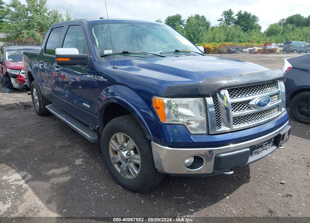 2012 FORD F-150 LARIAT VIN: 1FTFW1ET6CKE13986