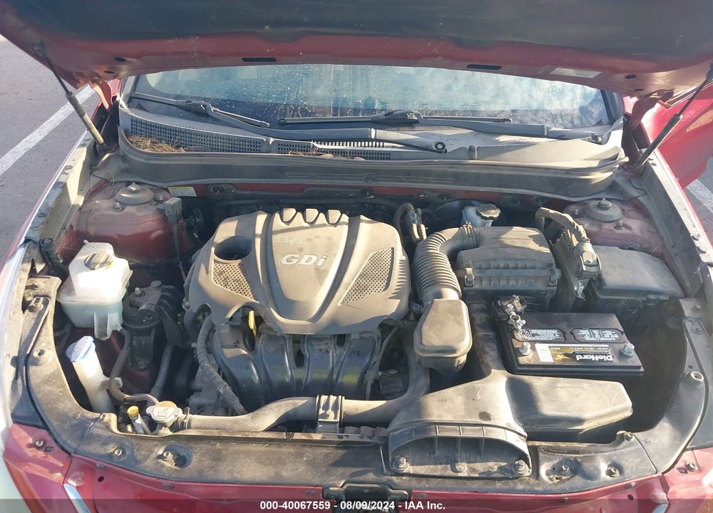 2013 HYUNDAI SONATA GLS VIN: 5NPEB4AC3DH741364