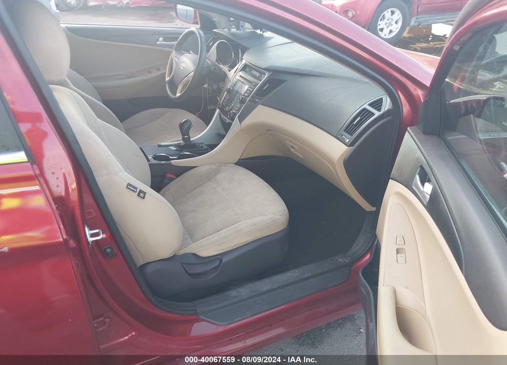 2013 HYUNDAI SONATA GLS VIN: 5NPEB4AC3DH741364