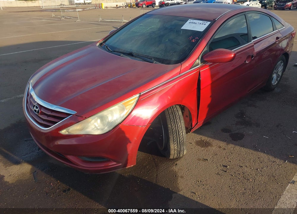 2013 HYUNDAI SONATA GLS VIN: 5NPEB4AC3DH741364