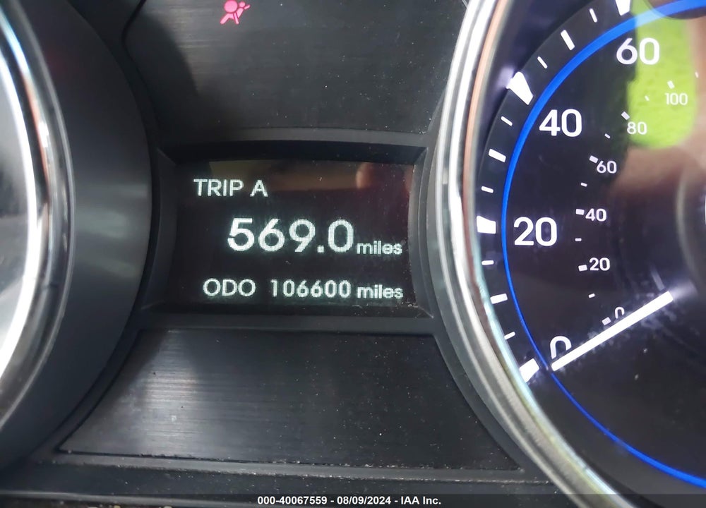 2013 HYUNDAI SONATA GLS VIN: 5NPEB4AC3DH741364