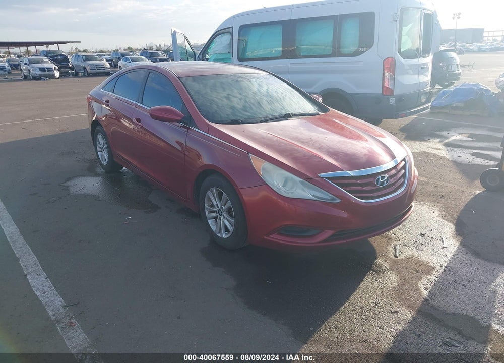 2013 HYUNDAI SONATA GLS VIN: 5NPEB4AC3DH741364