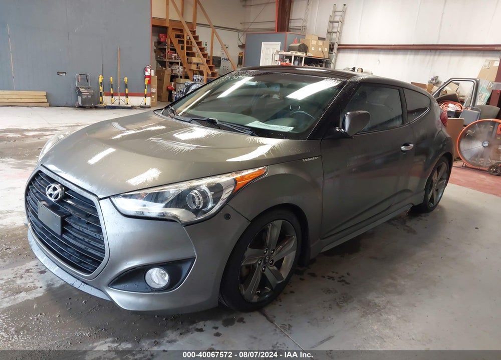 2015 HYUNDAI VELOSTER TURBO VIN: KMHTC6AE0FU242432