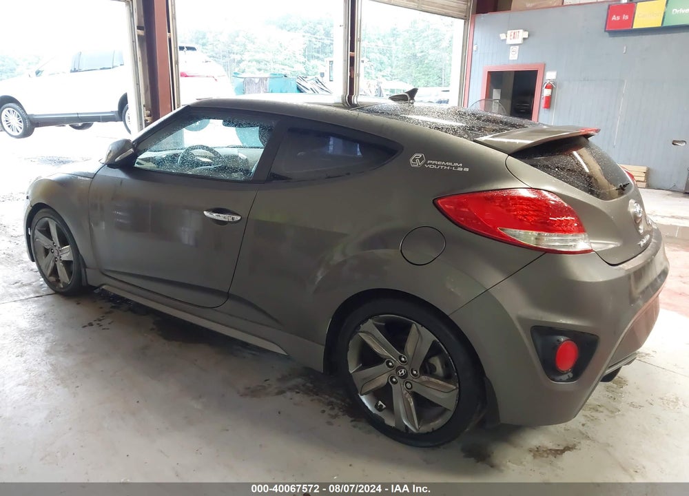 2015 HYUNDAI VELOSTER TURBO VIN: KMHTC6AE0FU242432