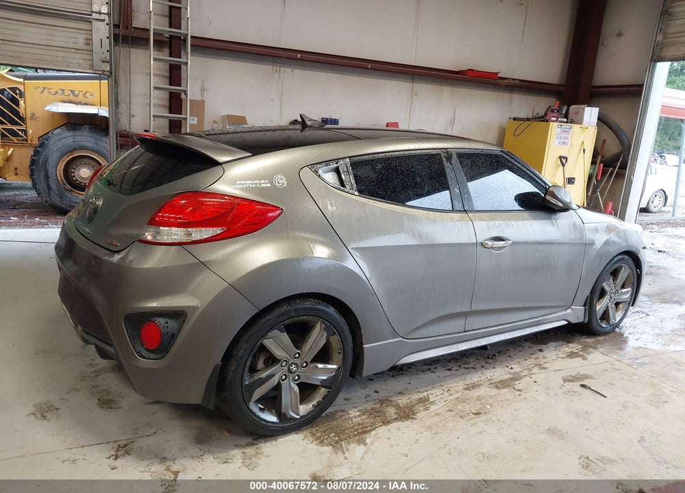 2015 HYUNDAI VELOSTER TURBO VIN: KMHTC6AE0FU242432
