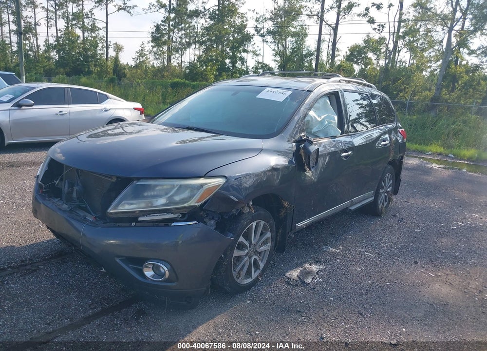 2014 NISSAN PATHFINDER SL VIN: 5N1AR2MN8EC685457