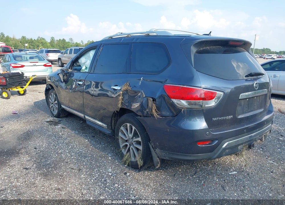 2014 NISSAN PATHFINDER SL VIN: 5N1AR2MN8EC685457