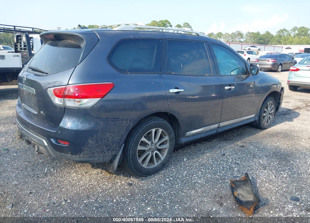 2014 NISSAN PATHFINDER SL VIN: 5N1AR2MN8EC685457