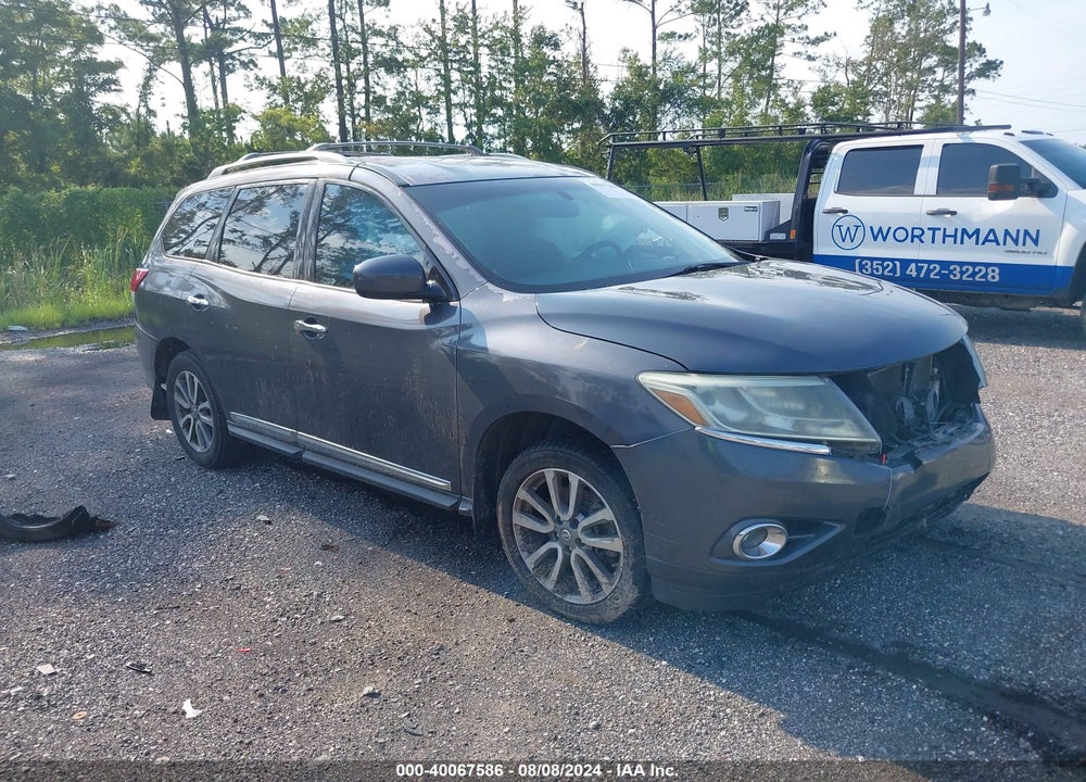 2014 NISSAN PATHFINDER SL VIN: 5N1AR2MN8EC685457