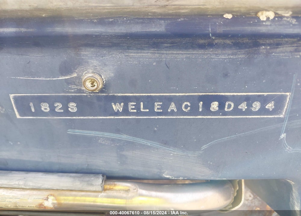 1994 WELLCRAFT OPEN VIN: WELEAC18D494