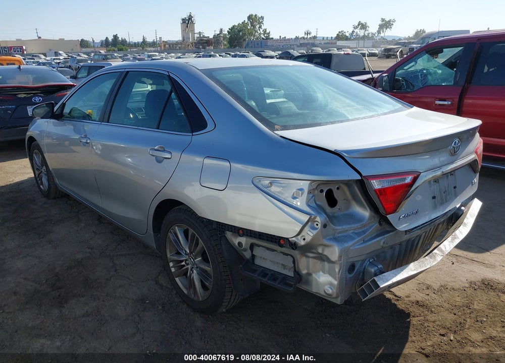 2017 TOYOTA CAMRY SE VIN: 4T1BF1FK7HU296706