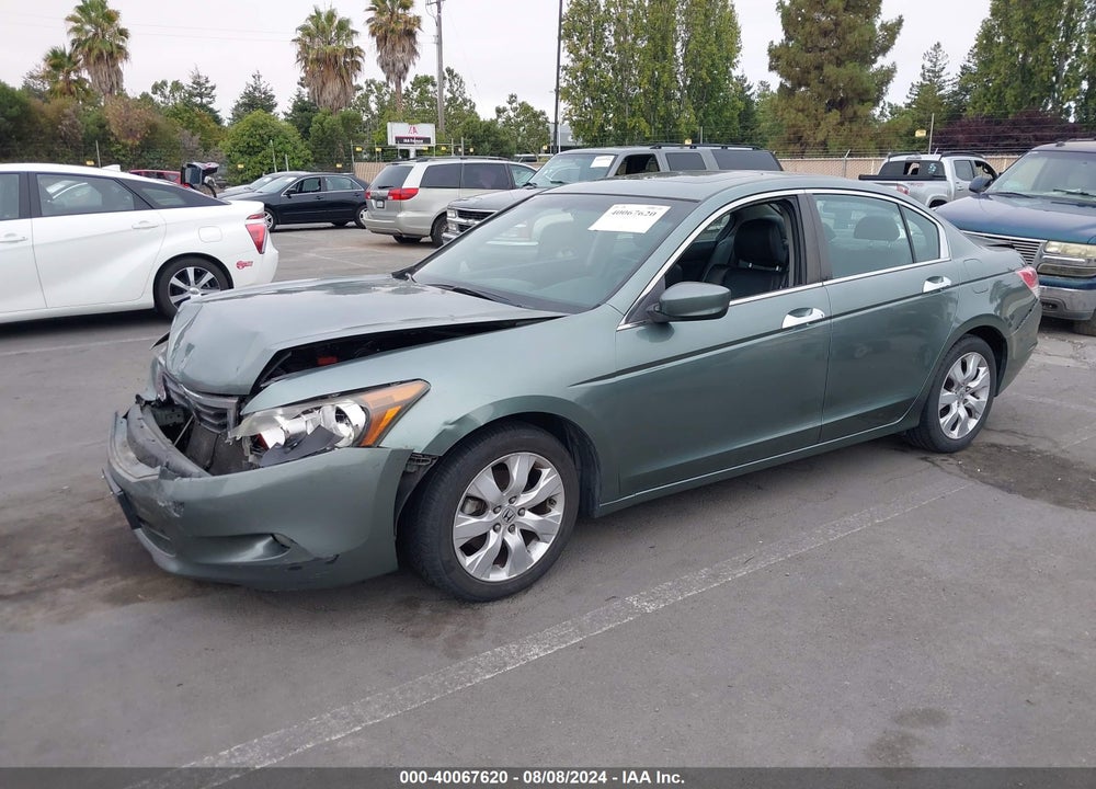2010 HONDA ACCORD 3.5 EX-L VIN: 1HGCP3F82AA000053