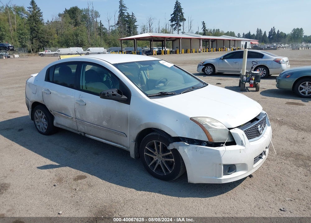 2012 NISSAN SENTRA 2.0 S VIN: 3N1AB6AP8CL785830