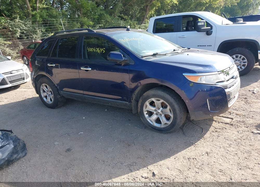 2011 FORD EDGE SEL VIN: 2FMDK4JC8BBB30620