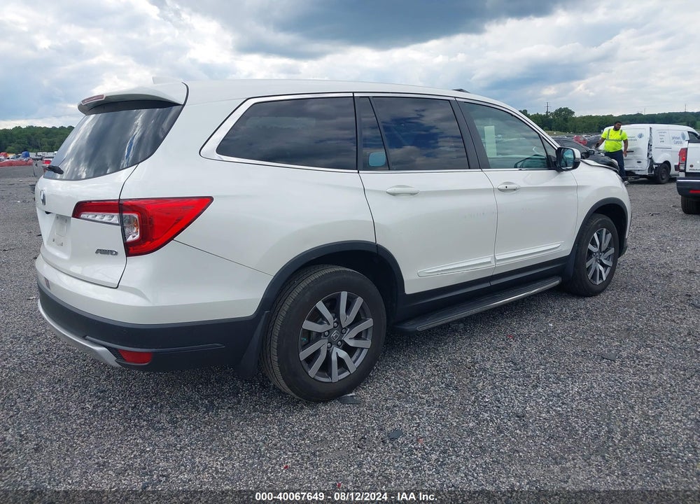 2019 HONDA PILOT EX-L VIN: 5FNYF6H54KB072697