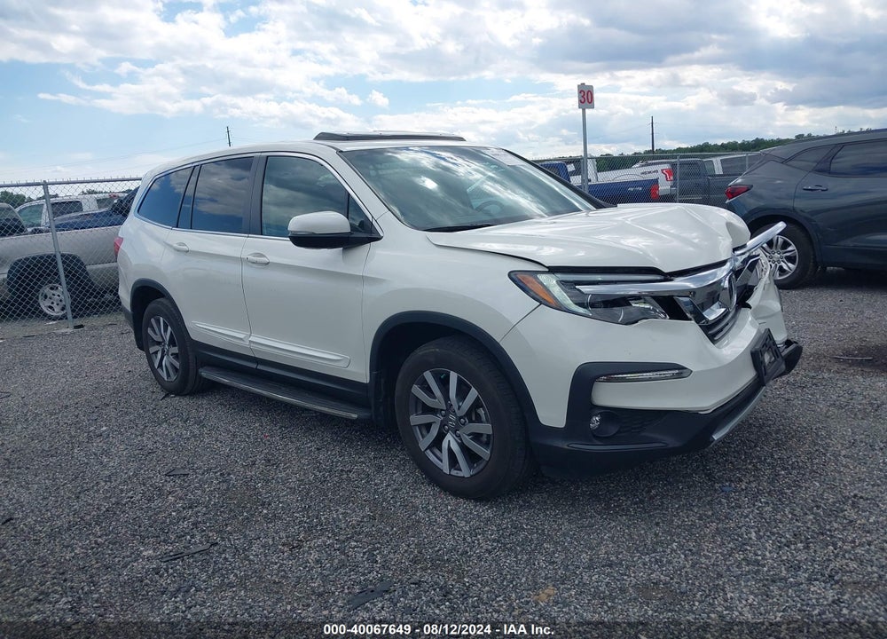 2019 HONDA PILOT EX-L VIN: 5FNYF6H54KB072697