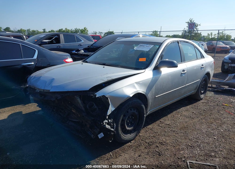 2006 HYUNDAI SONATA GL VIN: 5NPET46C76H073920