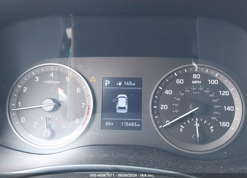 2019 HYUNDAI TUCSON SE VIN: KM8J23A43KU951334