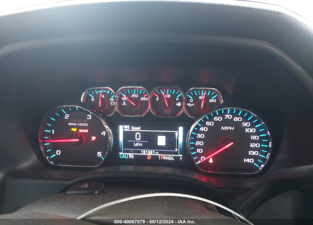2018 CHEVROLET SILVERADO 2500HD LTZ VIN: 1GC1KWEY7JF165509