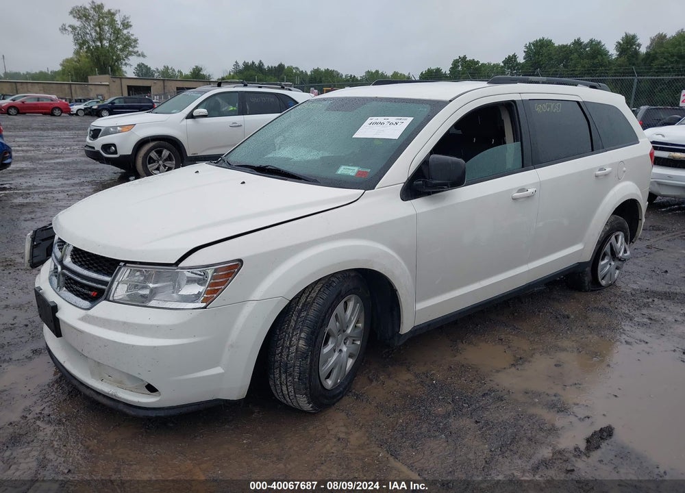 2018 DODGE JOURNEY SE VIN: 3C4PDCAB5JT347574