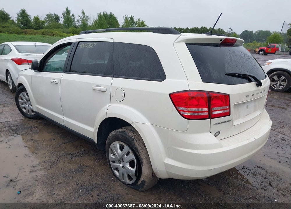 2018 DODGE JOURNEY SE VIN: 3C4PDCAB5JT347574