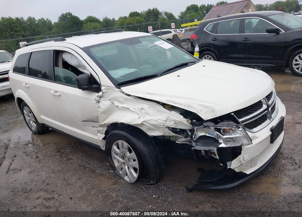 2018 DODGE JOURNEY SE VIN: 3C4PDCAB5JT347574