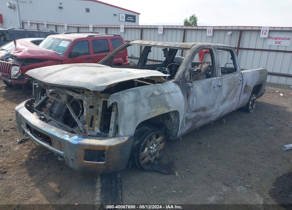 2016 CHEVROLET SILVERADO K2500 HEAVY DUTY LTZ VIN: 1GC1KWE88GF117557