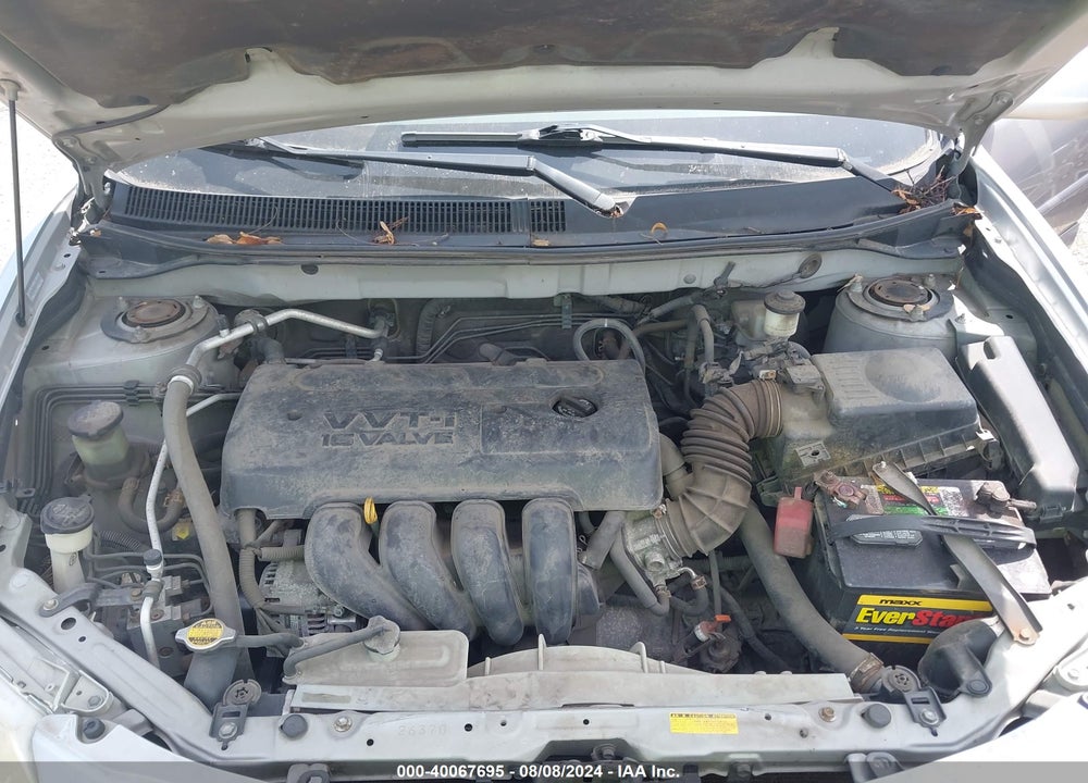 2008 PONTIAC VIBE VIN: 5Y2SL658X8Z407817