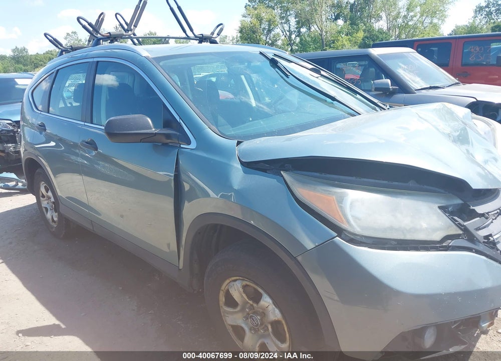2012 HONDA CR-V LX VIN: 2HKRM4H38CH609281