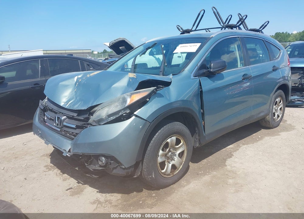 2012 HONDA CR-V LX VIN: 2HKRM4H38CH609281