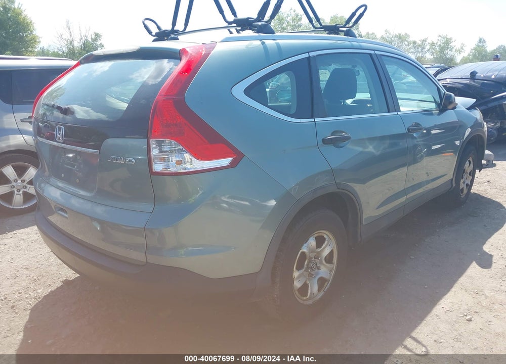 2012 HONDA CR-V LX VIN: 2HKRM4H38CH609281