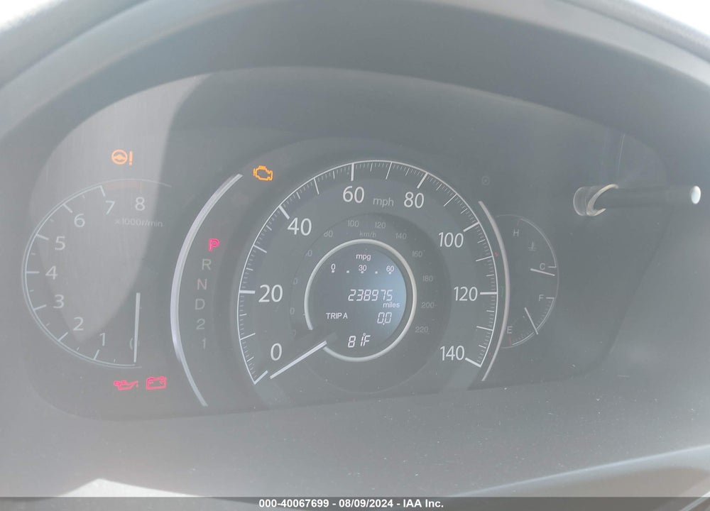 2012 HONDA CR-V LX VIN: 2HKRM4H38CH609281