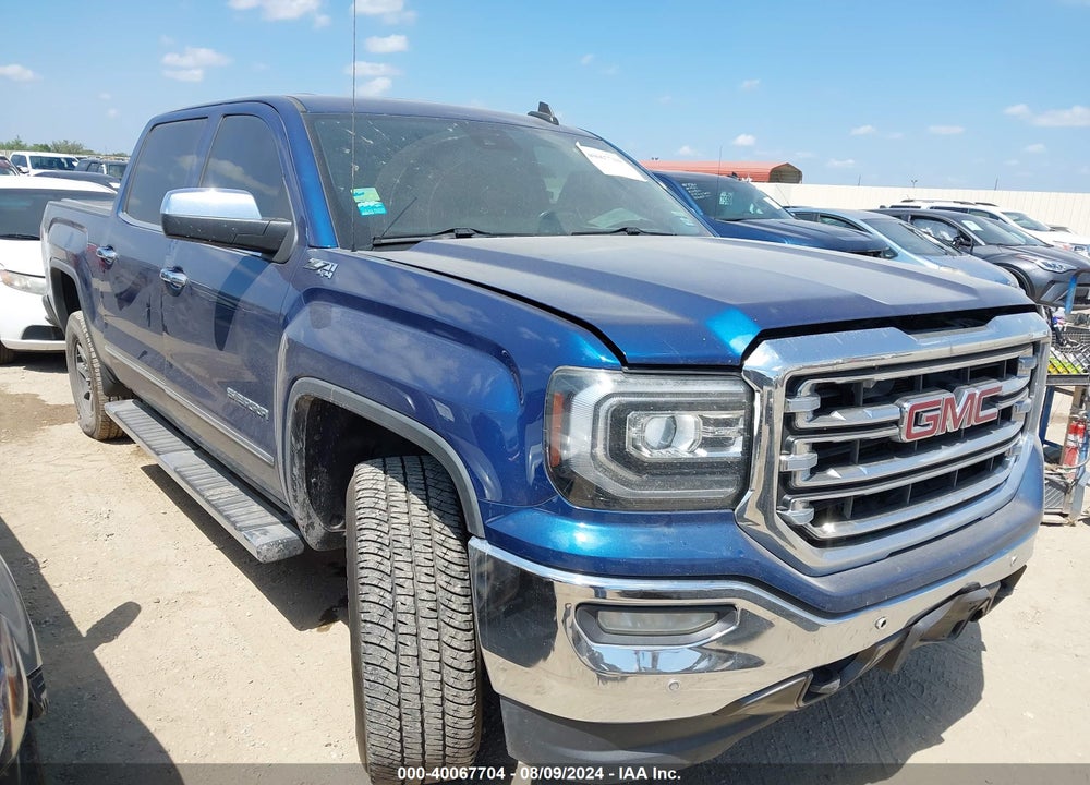 2017 GMC SIERRA 1500 SLT VIN: 3GTU2NEC9HG344493
