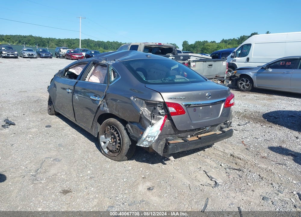 2015 NISSAN SENTRA FE+ S/S/SL/SR/SV VIN: 3N1AB7AP5FL645874