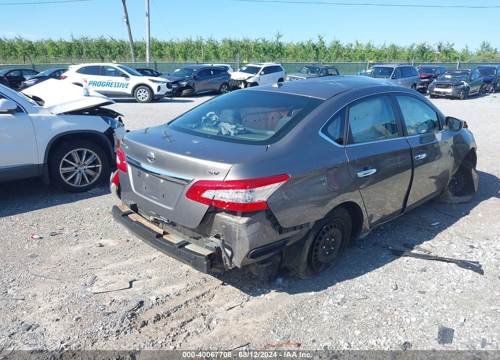 2015 NISSAN SENTRA FE+ S/S/SL/SR/SV VIN: 3N1AB7AP5FL645874