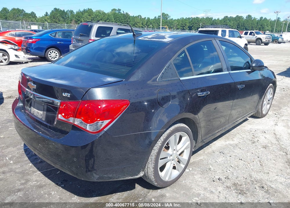 2011 CHEVROLET CRUZE LTZ VIN: 1G1PH5S96B7212209