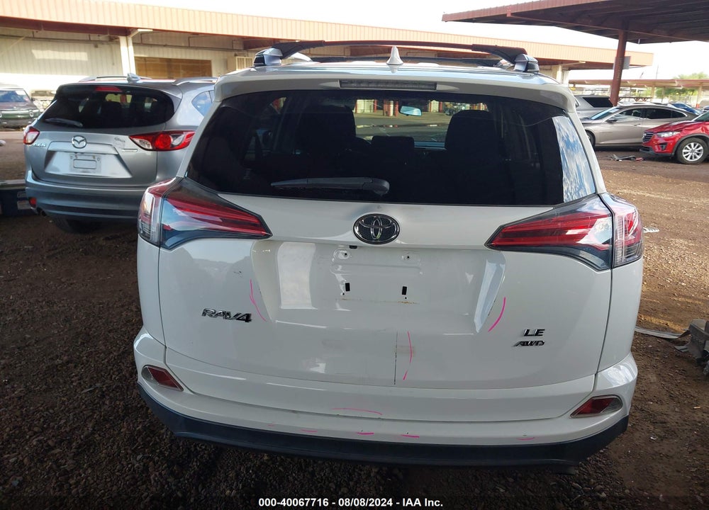 2016 TOYOTA RAV4 LE VIN: JTMBFREV6GJ064838