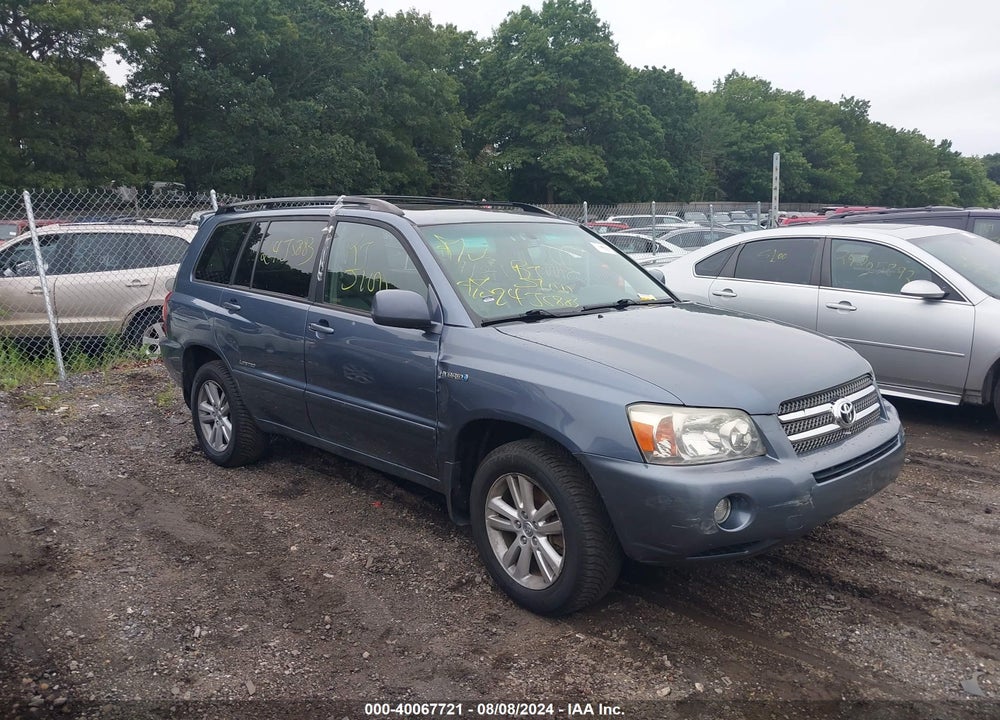 2006 TOYOTA HIGHLANDER HYBRID LIMITED V6 VIN: JTEEW21AX60027962