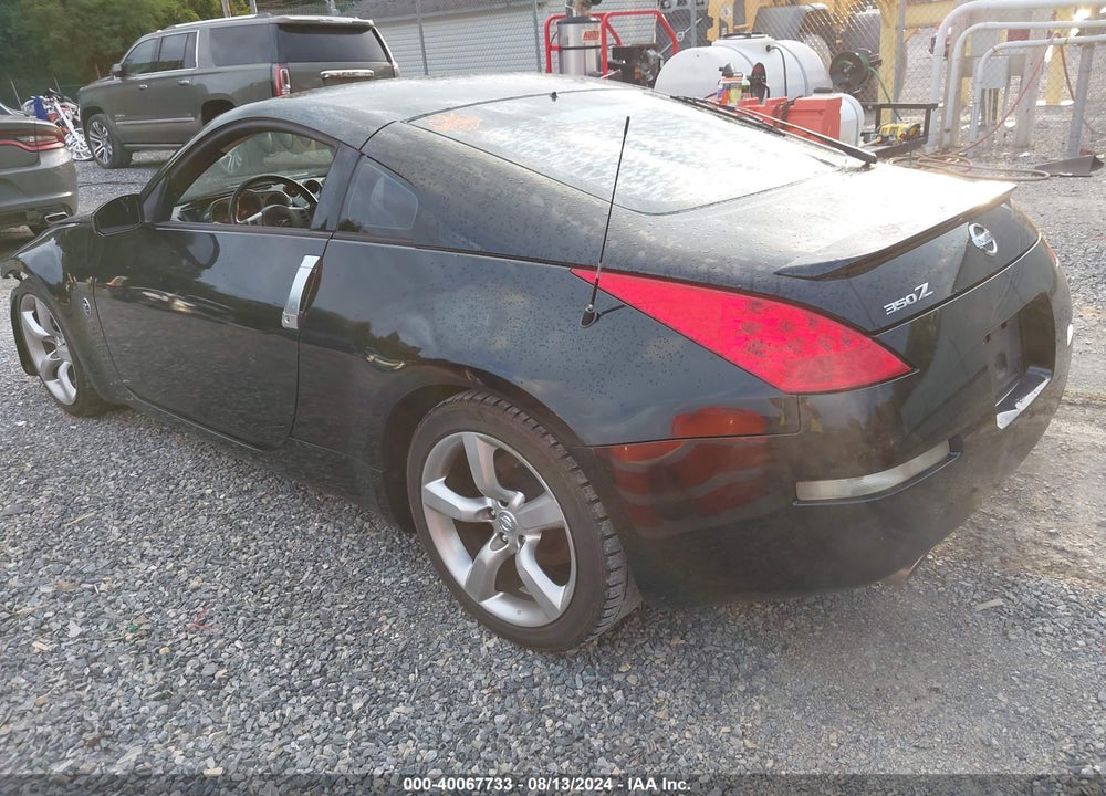 2007 NISSAN 350Z TOURING VIN: JN1BZ34E07M551377
