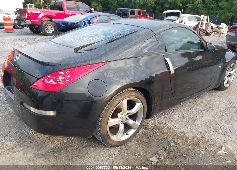 2007 NISSAN 350Z TOURING VIN: JN1BZ34E07M551377