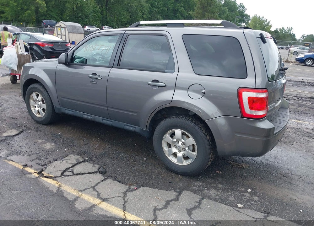 2011 FORD ESCAPE LIMITED VIN: 1FMCU9EGXBKA98596