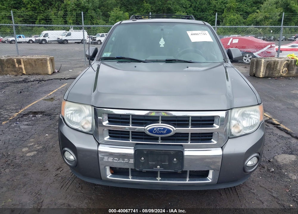 2011 FORD ESCAPE LIMITED VIN: 1FMCU9EGXBKA98596
