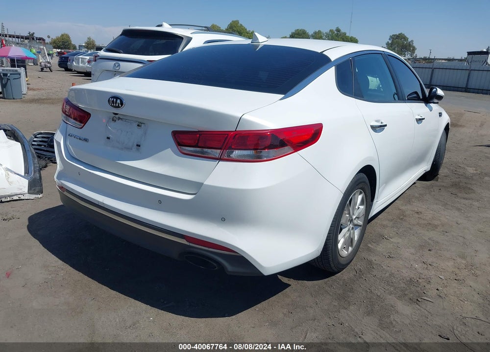 2018 KIA OPTIMA LX VIN: KNAGT4L38J5198234
