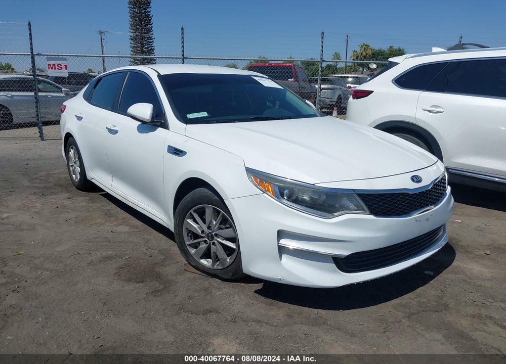 2018 KIA OPTIMA LX VIN: KNAGT4L38J5198234