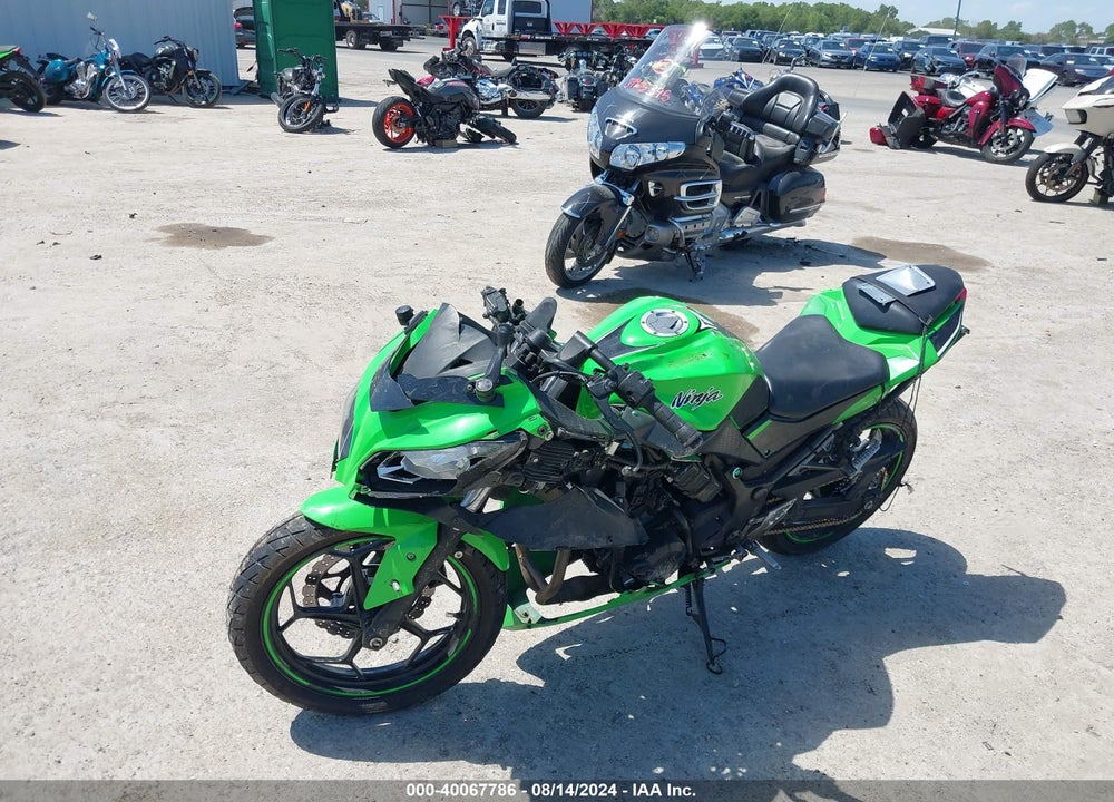 2013 KAWASAKI EX300 A VIN: JKAEX8A14DDA06712