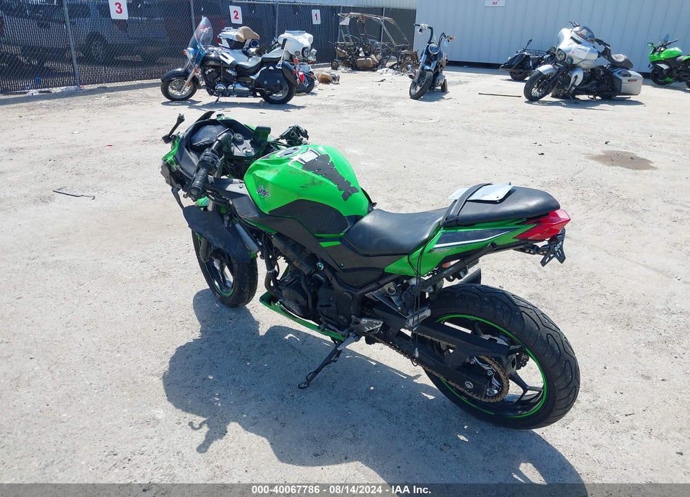 2013 KAWASAKI EX300 A VIN: JKAEX8A14DDA06712